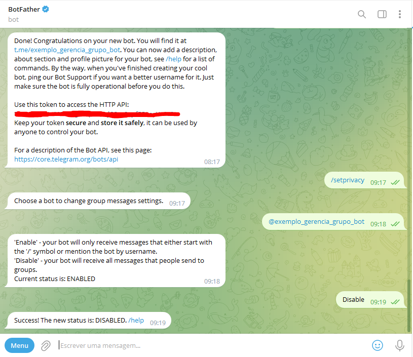 💥Bot Telegram Envios Em Massa Nos Grupos - Redes Sociais - DFG